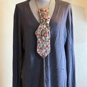 Handmade Colorful Tie Necklace